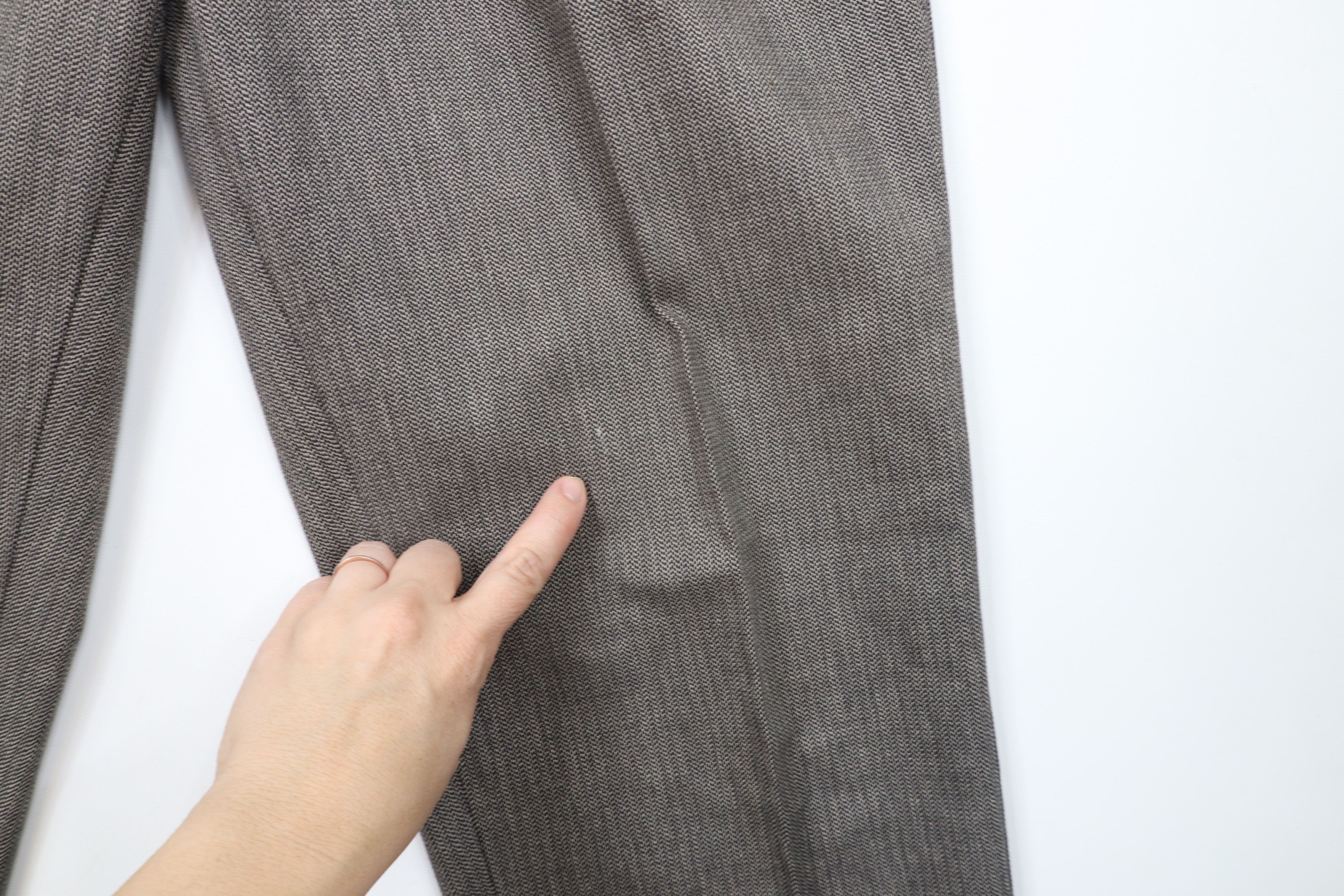Vintage Vintage 90s Streetwear Dye Pleated Cuffed Cotton Chino Pants Size US 32 / EU 48 - 5 Thumbnail