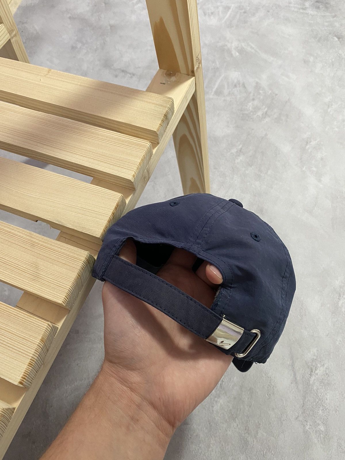 Nike × Vintage 🌀 Vintage Hats Cap Nike Metal Logo VTG Size ONE SIZE - 3 Thumbnail
