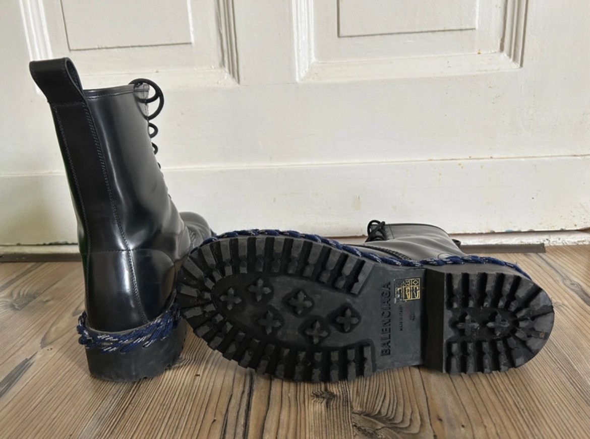 Balenciaga BALENCIAGA STIV. PELLE S. GOMMA BOOTS Size US 9.5 / EU 42-43 - 1 Thumbnail