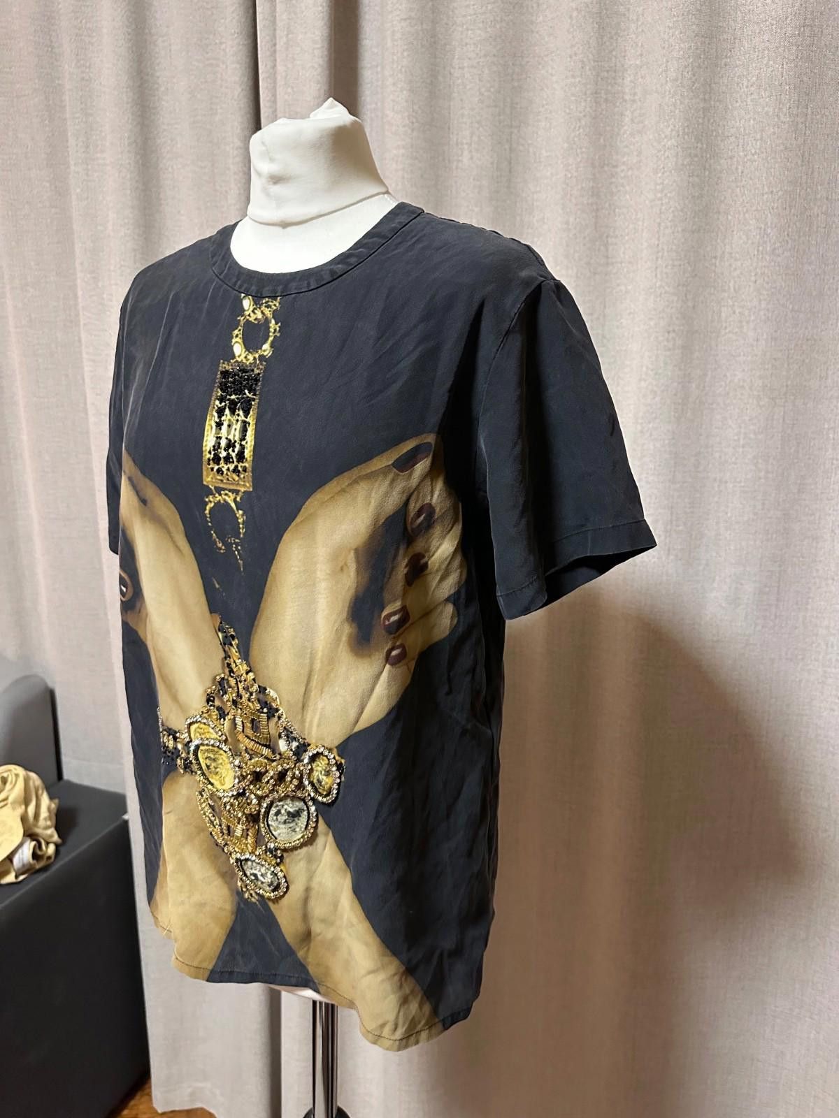 Versace Gianni Versace Womens T-Shirt Sz 40 IT Size S / US 4 / IT 40 - 2 Thumbnail