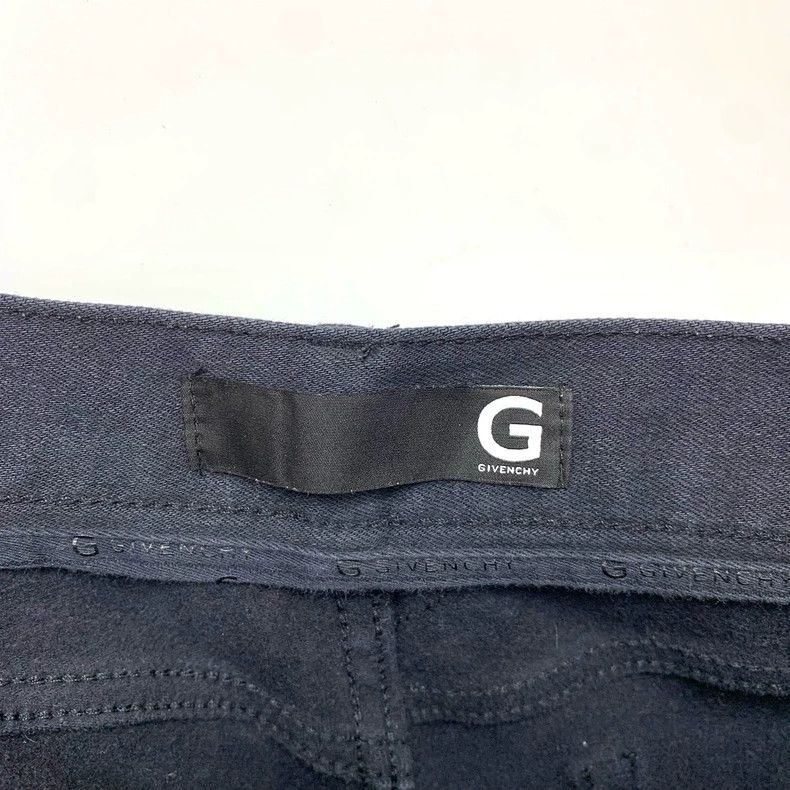 Givenchy Givenchy Solid Color Fleece Loose Denim Longs Size US 38 / EU 54 - 3 Thumbnail
