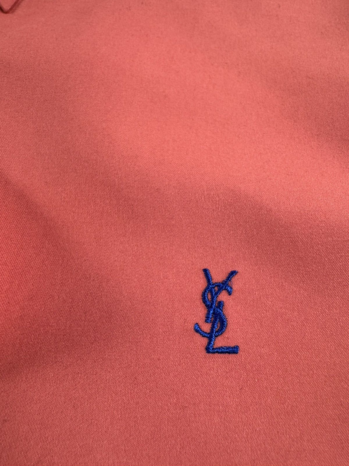 Yves Saint Laurent NEW Tag Yves Saint Laurent YSL 80S Longsleeve Button Shirt Size US L / EU 52-54 / 3 - 9 Thumbnail