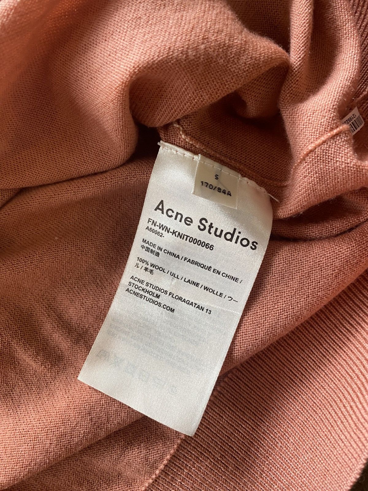 Acne Studios Acne Studios Knit Size US S / EU 44-46 / 1 - 3 Thumbnail