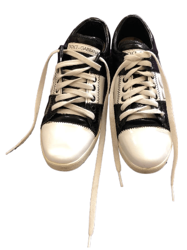 Dolce & Gabbana Vintage Dolce & Gabbana Y2K Logo Low-Top Sneakers Size US 5.5 / EU 38 - 1 Thumbnail