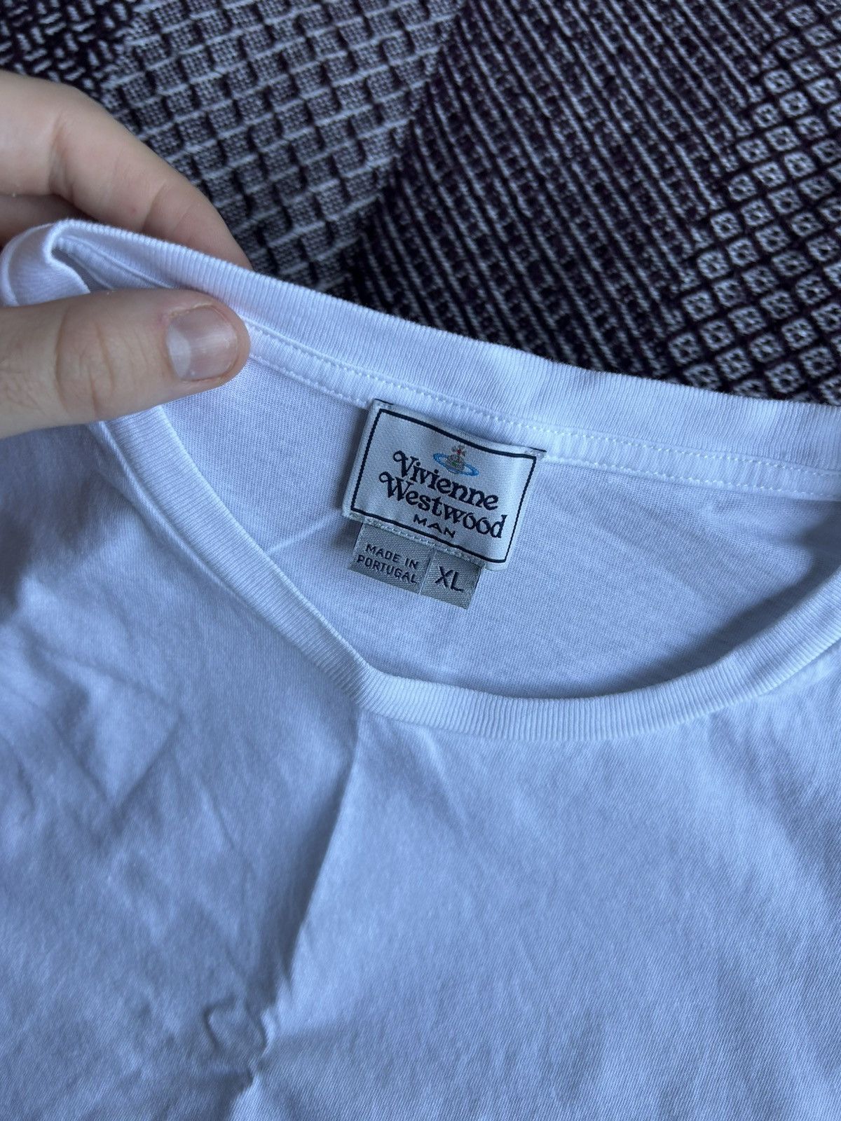 Vivienne Westwood Vivienne Westwood Luxury Small Logo T-shirt Solid Size XL Size US XL / EU 56 / 4 - 5 Thumbnail