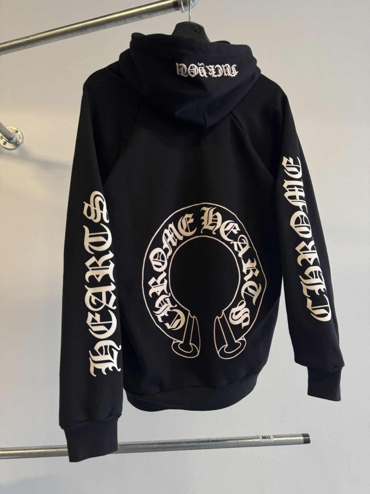 Chrome Hearts Vintage 90s Chrome Hearts Thermal Floral Hoodie 