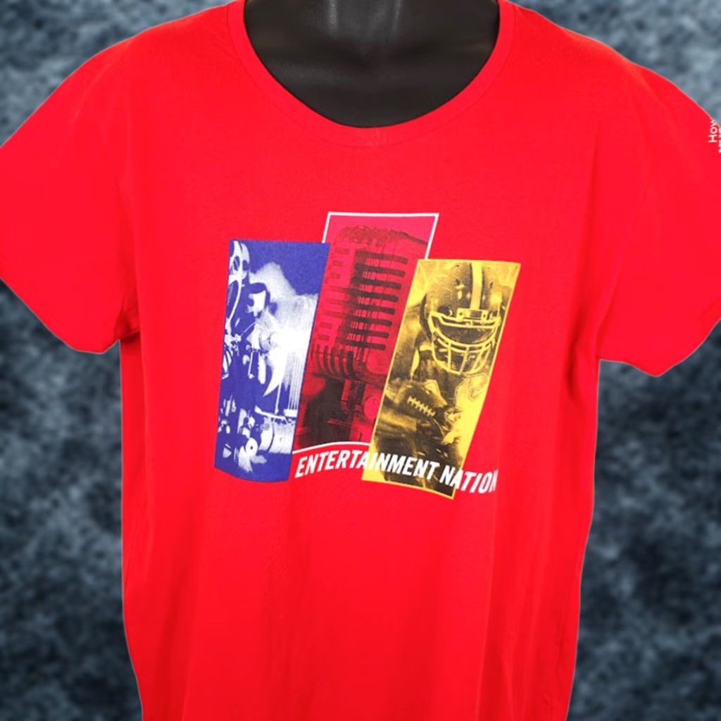 Vintage Smithsonian T Shirt Mens 2XL Red National Museum Entertainment Nation History Shirt Mens Size US XXL / EU 58 / 5 - 1 Thumbnail