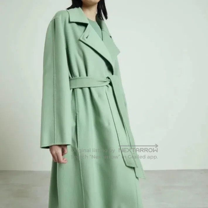 Max Mara Max Mara Coat + Green Size S / US 4 / IT 40 - 6 Thumbnail