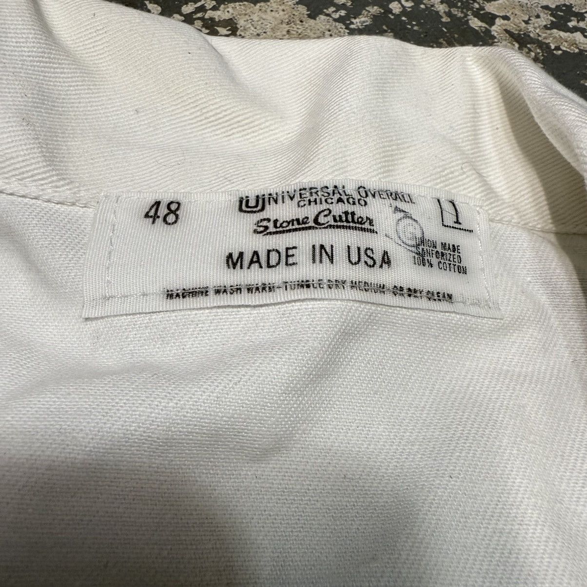 Universal Overall Chicago True Vintage Stone Cutter Universal Overall Chicago Sanfori Size US XL / EU 56 / 4 - 3 Thumbnail