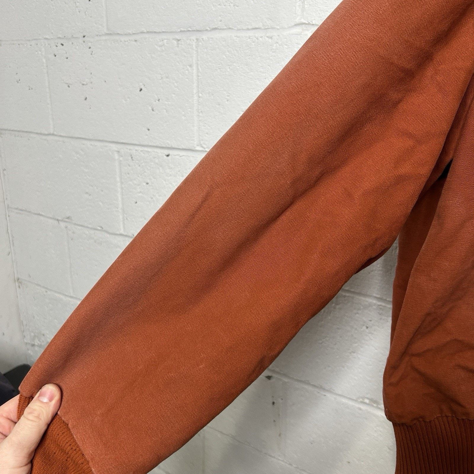 Y2K Carhartt Hooded Active Jacket “Red Orange” J130 RDO