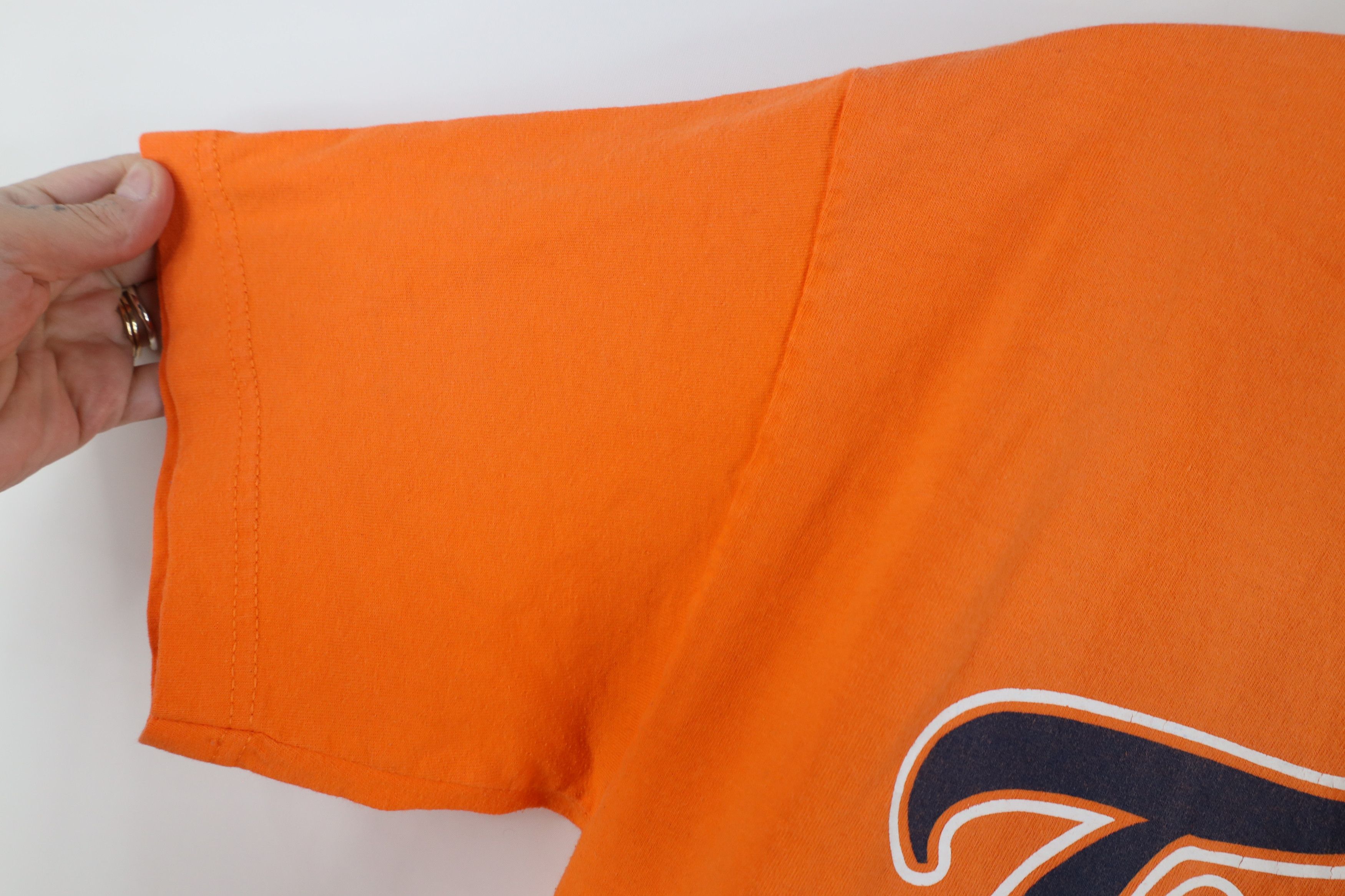 Vintage Vintage Y2K Verlander Detroit Tigers Baseball T-Shirt Orange Size US M / EU 48-50 / 2 - 6 Thumbnail
