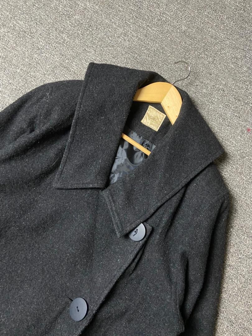 Japanese Brand GILL Japanese Brand Wool Blend Peacoat (176) Size US S / EU 44-46 / 1 - 8 Thumbnail