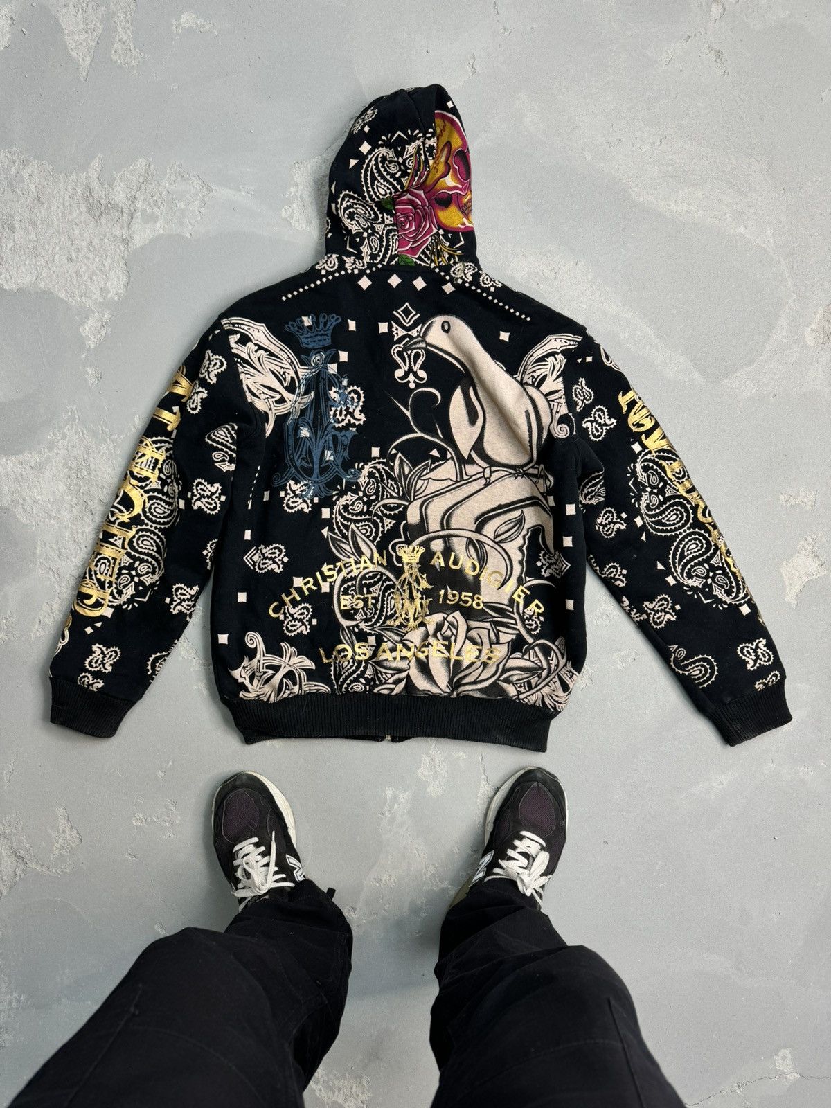 Christian Audigier Christian Audigier x Very Rare x Vintage Size US L / EU 52-54 / 3 - 2 Thumbnail