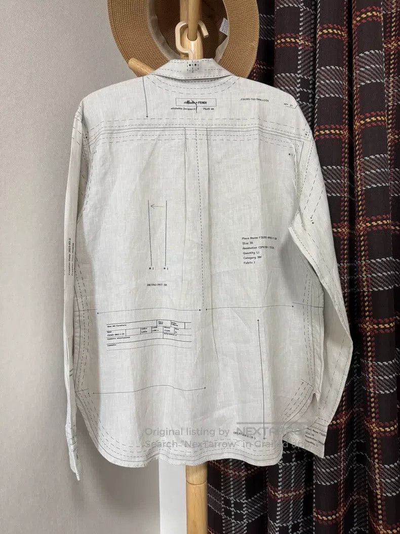 Fendi Fendi size 39 Long-sleeve shirt jacket Size US M / EU 48-50 / 2 - 2 Thumbnail