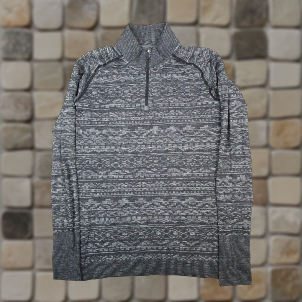 Lululemon Lululemon Rest Less Sweater Running Quarter Zip Womens Small Gray Size S / US 4 / IT 40 - 1 Thumbnail