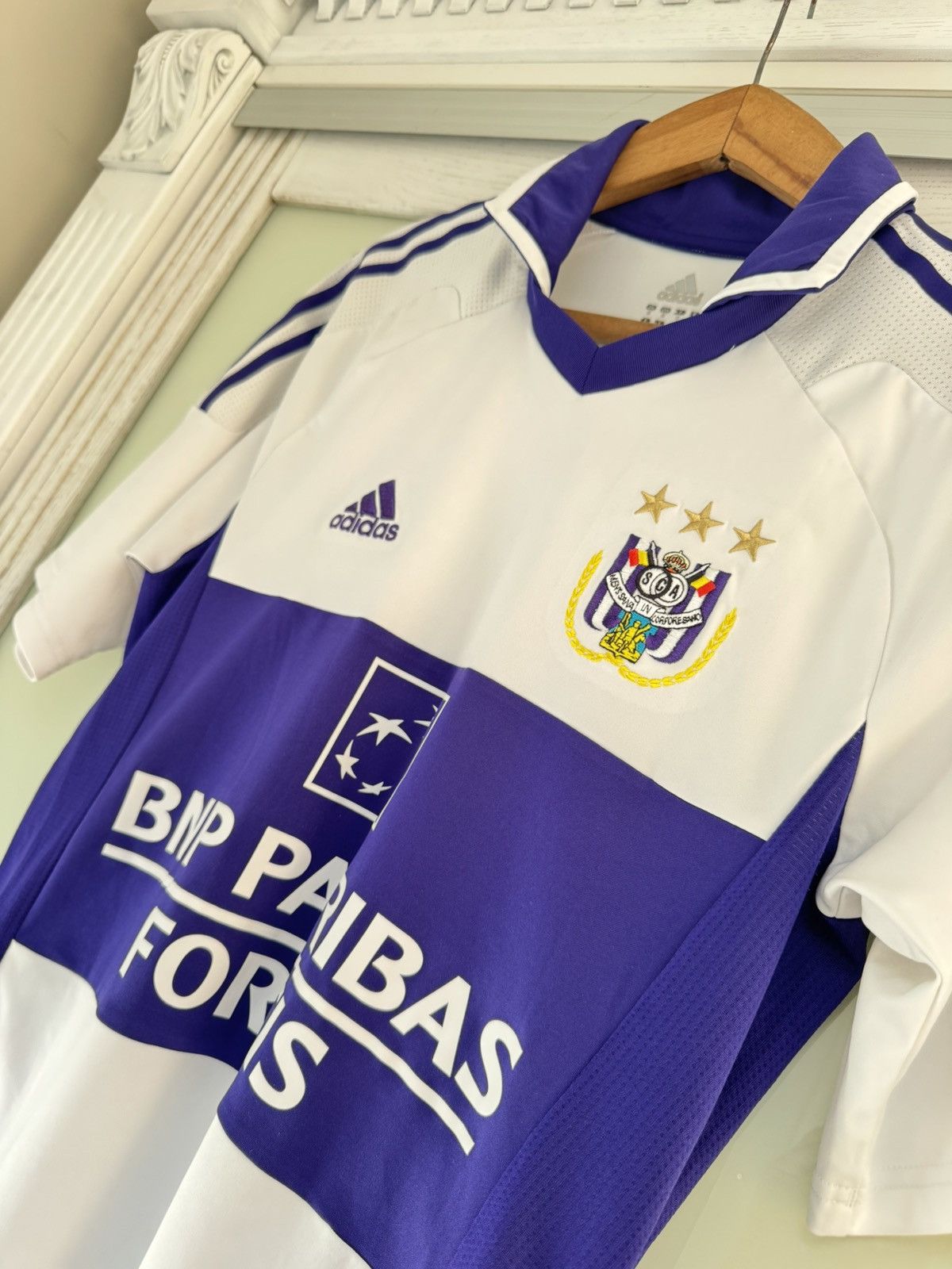 Adidas Anderlecht 2011-2012 Home Player Issue #14 Soccer Jersey Kit Size US M / EU 48-50 / 2 - 7 Thumbnail