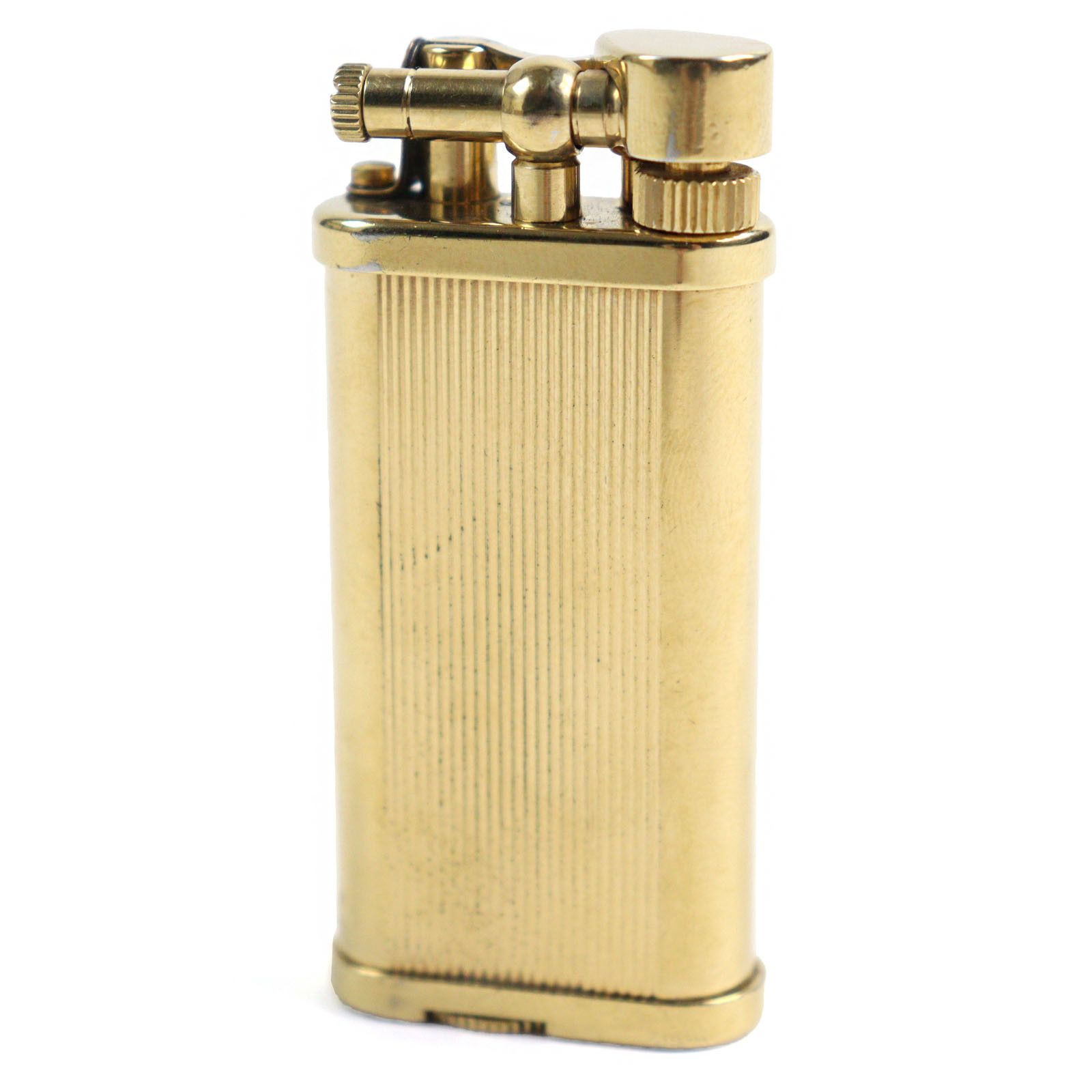 Other Dunhill Dunhill Unique Hammer Type Stripe Pattern Lighter Metal Lighter DUTY FREE for USA Size ONE SIZE - 1 Thumbnail