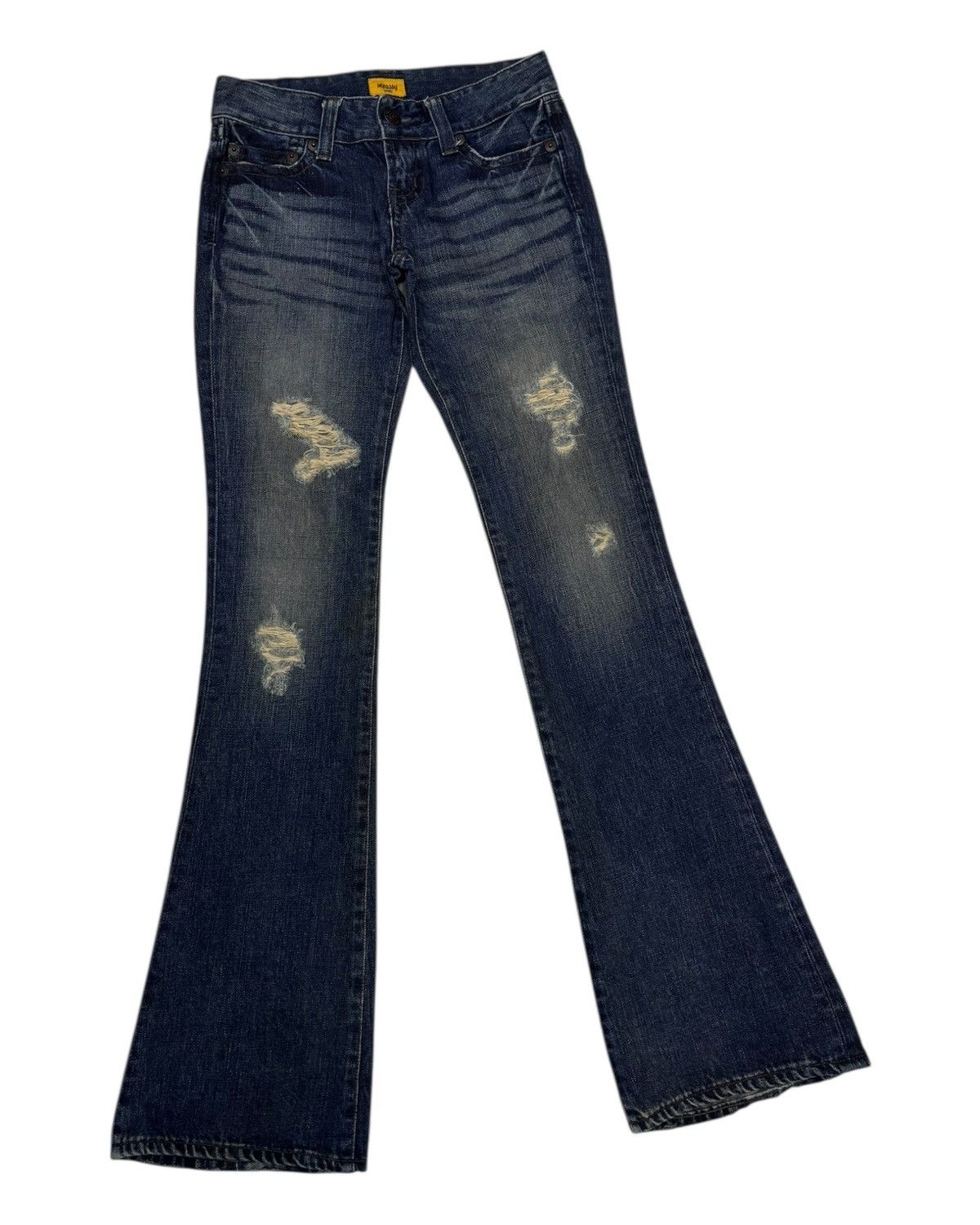 If Six Was Nine × Le Grande Bleu (L.G.B.) × MOUSSY Flare Jeans IfSixWasNine Lgb Style Moussy Denim Bootcut Jean Size 27" / US 4 / IT 40 - 3 Thumbnail