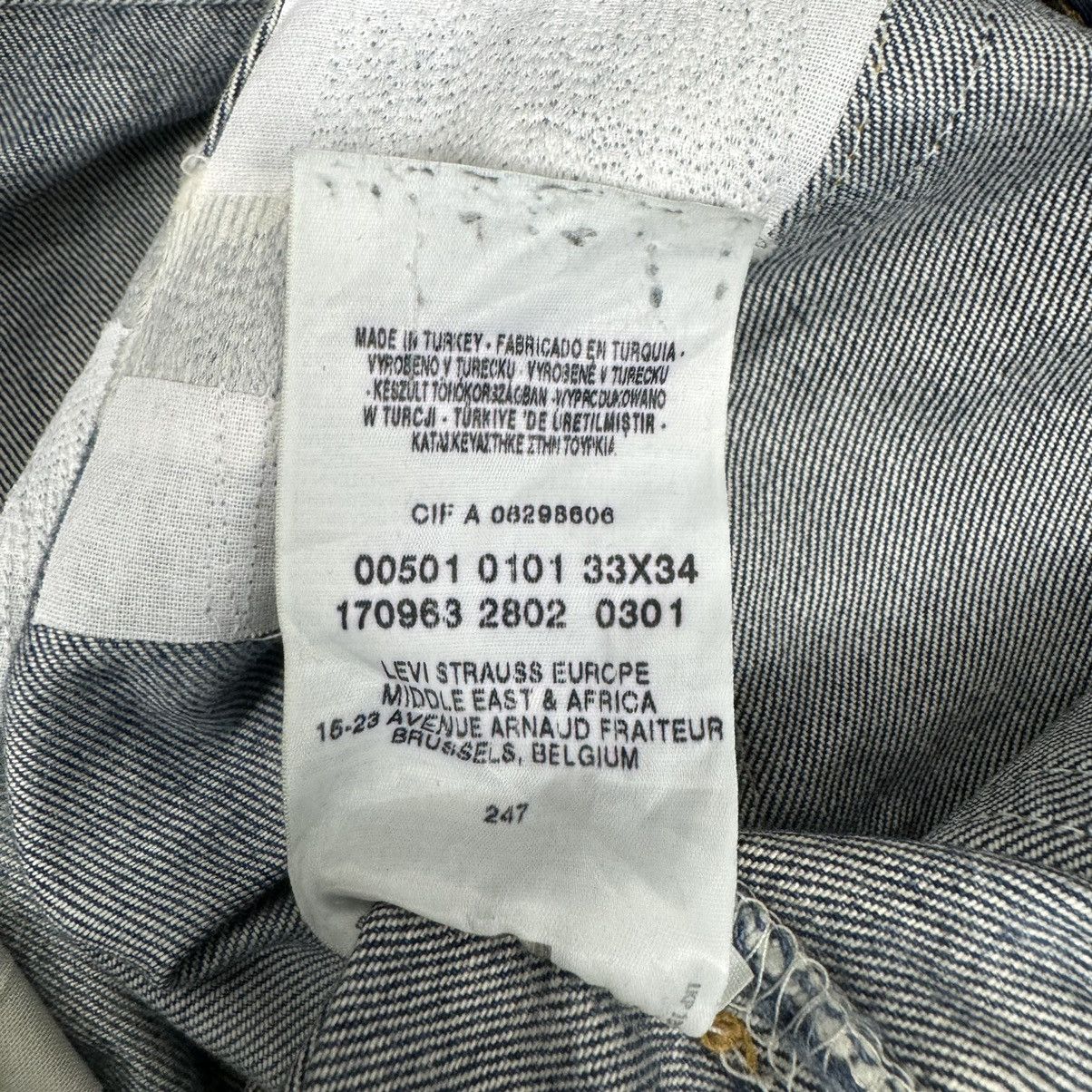 Levi's 🌟LEVIS 501 DENIM JEANS PANTS Size US 31 - 11 Thumbnail