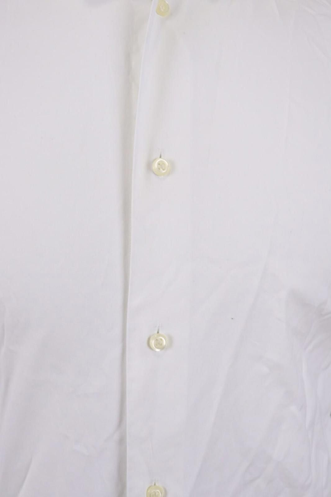 Designer Boggi Milano Custom Fit White Shirt Size 38 / 15 Size US M / EU 48-50 / 2 - 4 Thumbnail