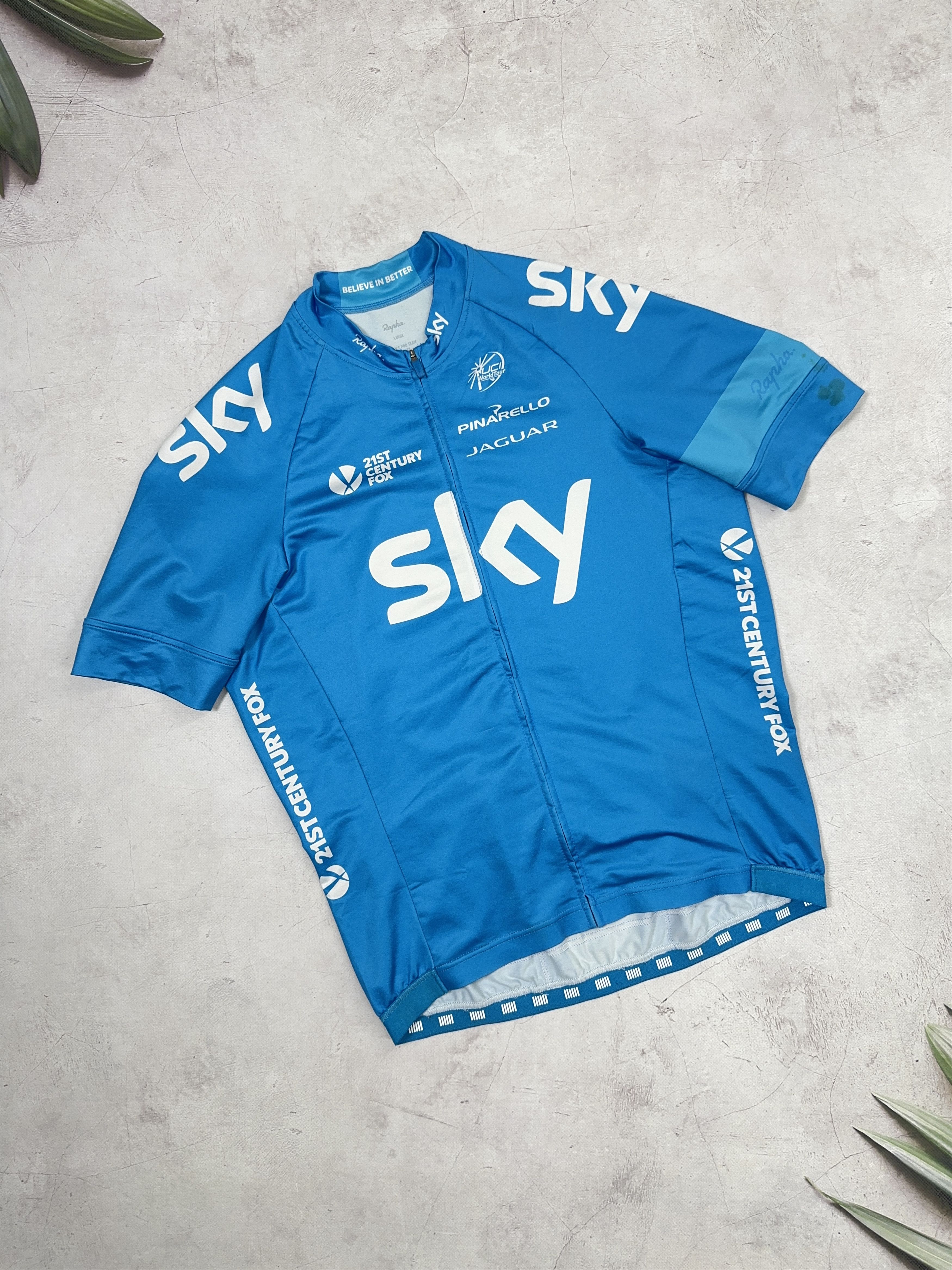 Sports Specialties Rapha Cycling Jersey Sky 21st Century Fox UCI Size US M / EU 48-50 / 2 - 1 Thumbnail