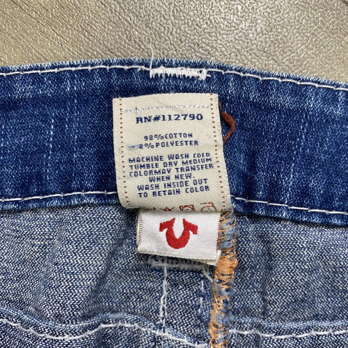 True Religion 2000s True Relligion Billy Super T Lgb Style Flared Jeans Size US 29 - 9 Thumbnail