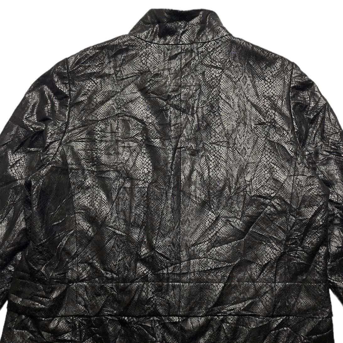 If Six Was Nine 🇯🇵 PETILLANTE SNAKE SKIN BUTTON UP LONG JACKET Size US L / EU 52-54 / 3 - 9 Thumbnail