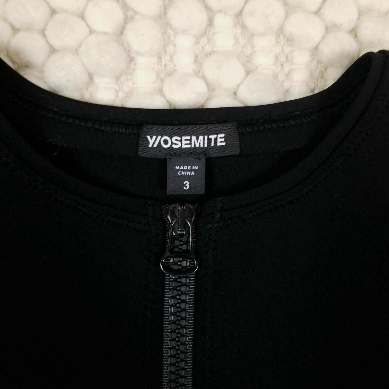 James Perse James Perse Y/OSEMITE Scuba Bodysuit Black Sz 3 Size L / US 10 / IT 46 - 7 Thumbnail