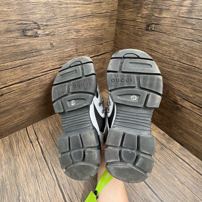 Gucci Gucci Flashtrek Black and Gray Casual Sneakers - Size US 7.5 / EU 40-41 - 5 Thumbnail