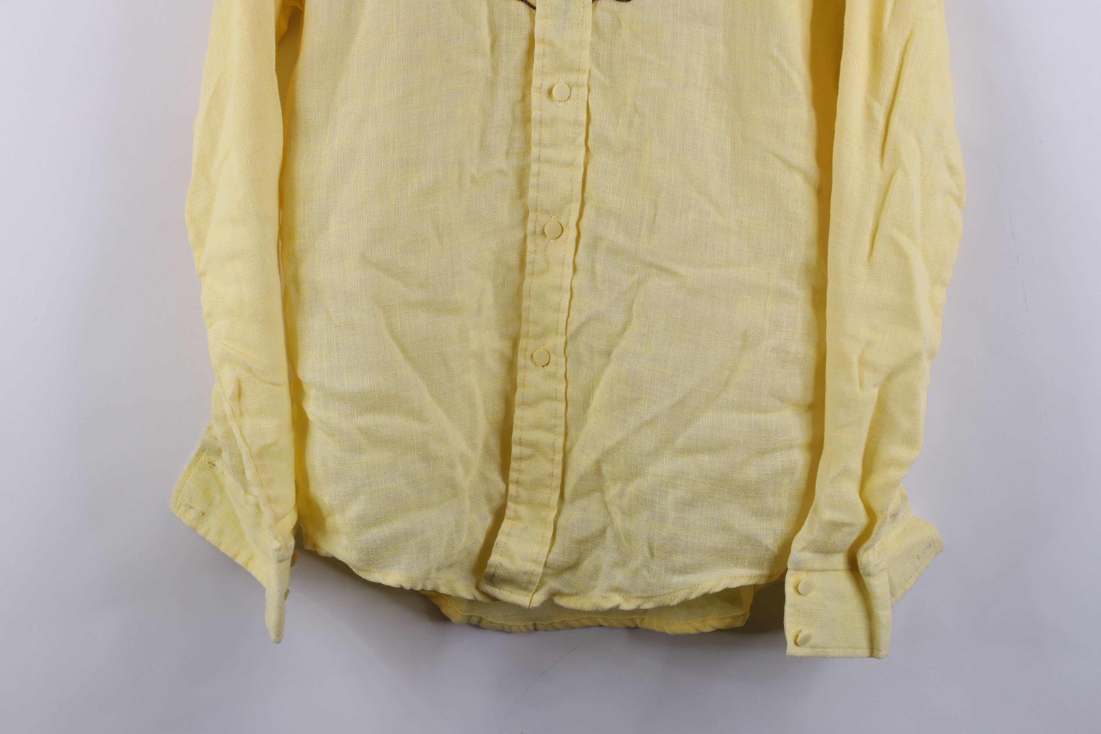 Vintage Vintage 60s 70s Rockabilly Chain Stitch Western Button Shirt Size US M / EU 48-50 / 2 - 3 Thumbnail