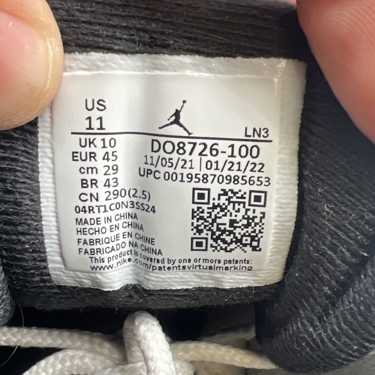 Jordan Brand Air Jordan 12 low 25 years in China Size US 11 / EU 44 - 8 Thumbnail