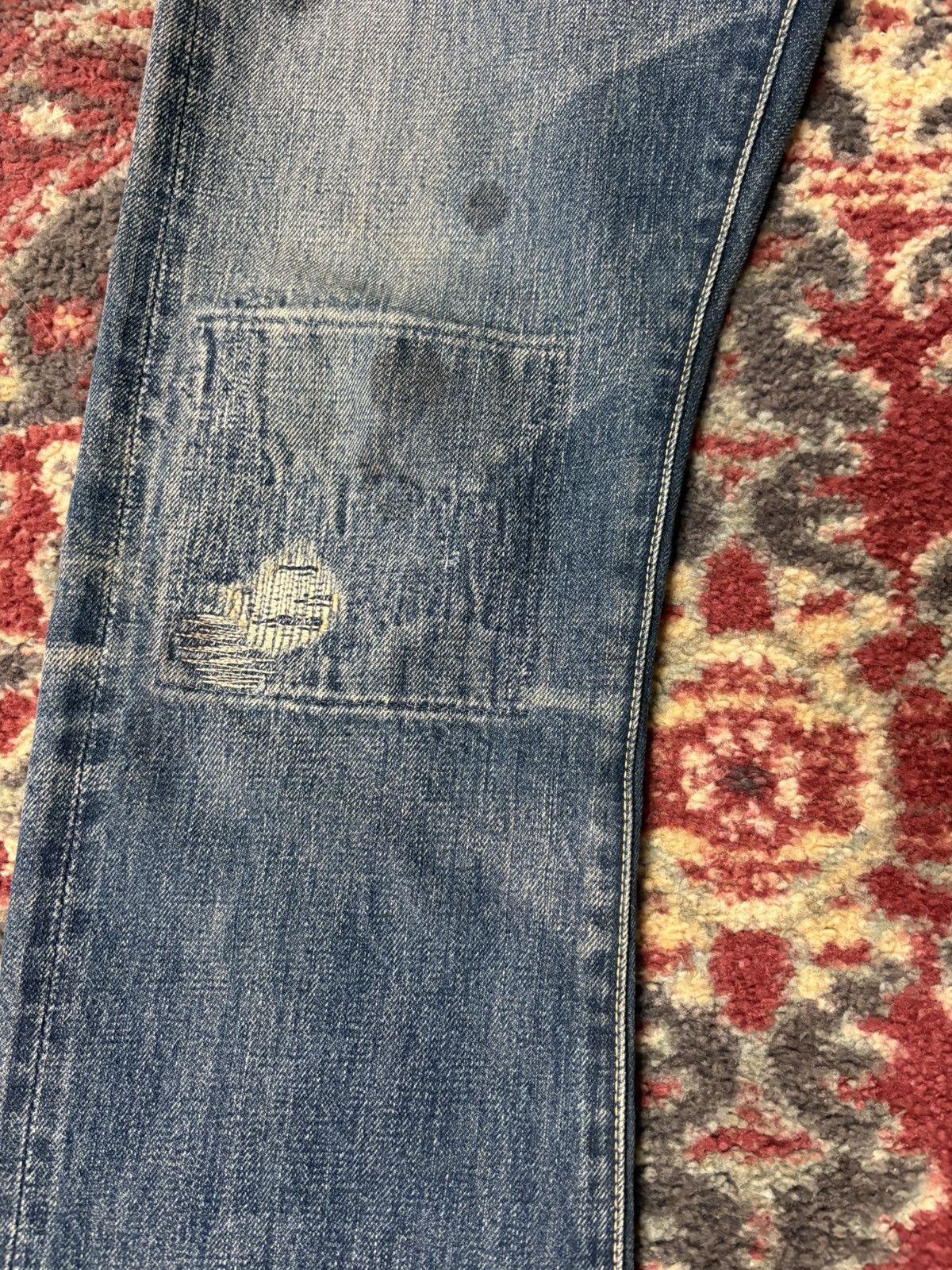 Kapital Kapital Distressed Denim Size US 30 / EU 46 - 3 Thumbnail