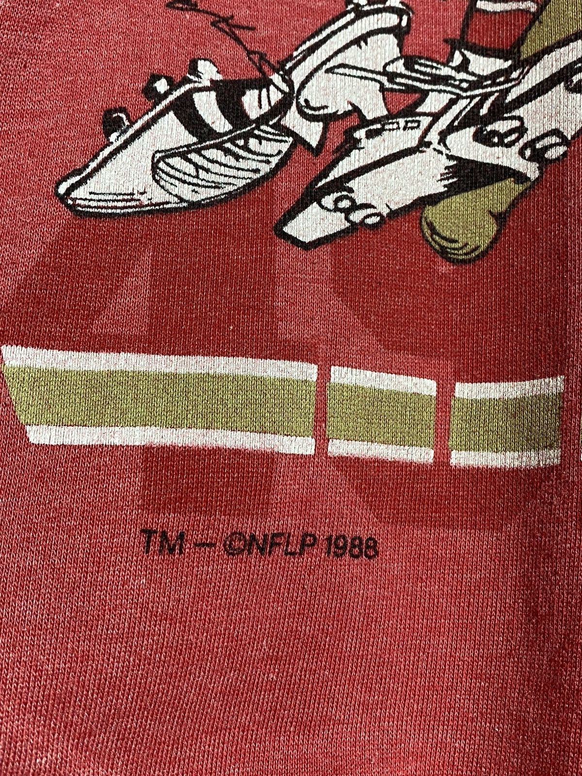 NFL Vintage 1988 San Fransico 49ers Jack Davis Sweatshirt Size US M / EU 48-50 / 2 - 5 Thumbnail