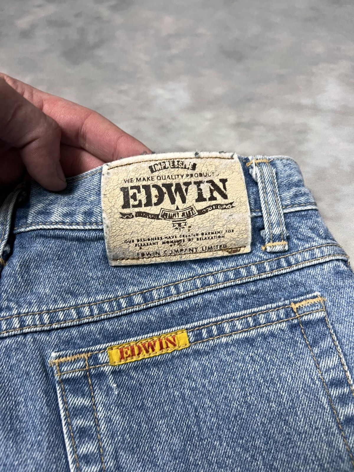Edwin Vintage EDWIN New Newton Jeans Made in Japan W30 L38 Men’s Size US 30 / EU 46 - 6 Thumbnail