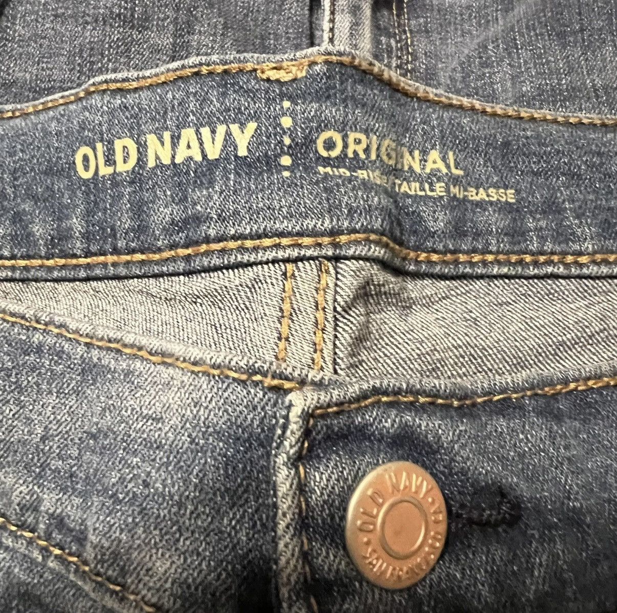 Old Navy Old Navy Jeans Women Size 14 Short 36x29 Blue Medium Wash Size 36" / US 14 / IT 50 - 5 Thumbnail