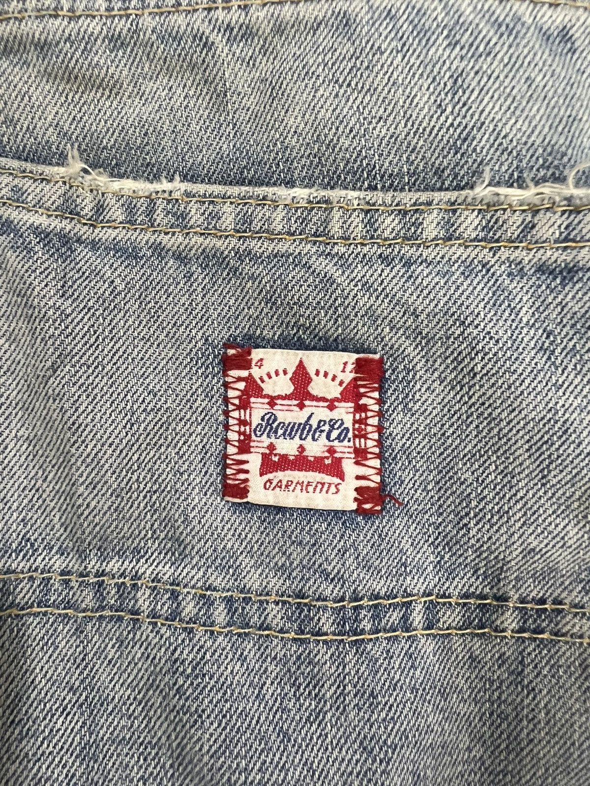 Japanese Brand 🔥Rare RCWB & Co Distressed Denim Size US 32 / EU 48 - 14 Thumbnail