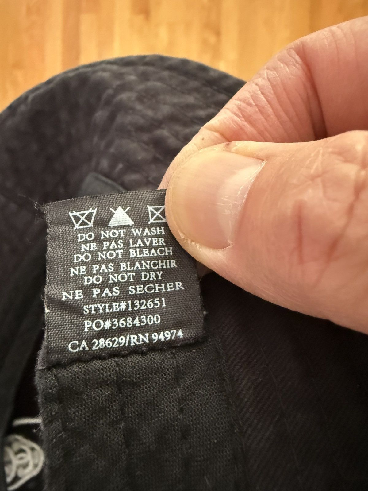Stussy Stussy Black Bucket hat small/medium Size ONE SIZE - 3 Thumbnail
