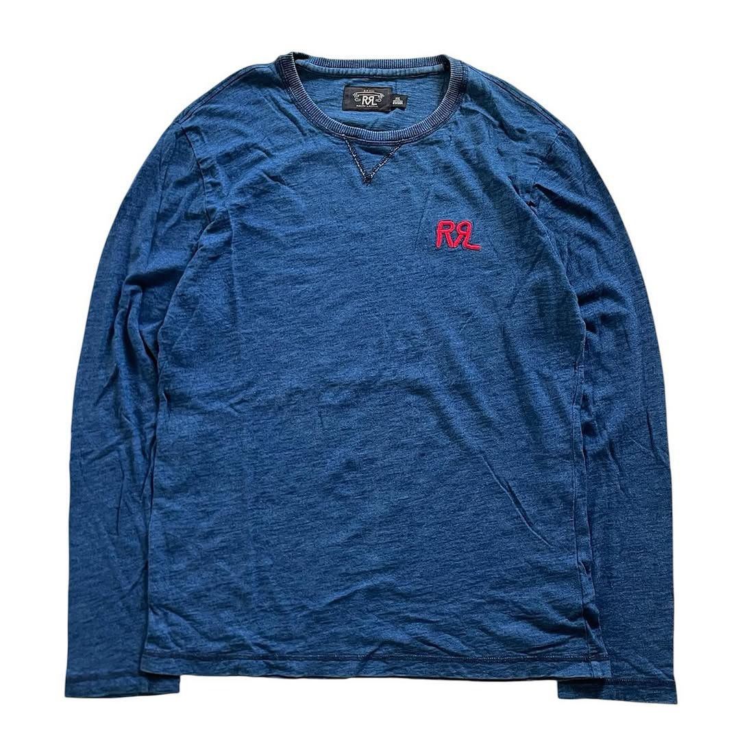 RRL Ralph Lauren LAST CALL‼️RRL Blue Indigo Long Sleeve Size US XXL / EU 58 / 5 - 3 Thumbnail