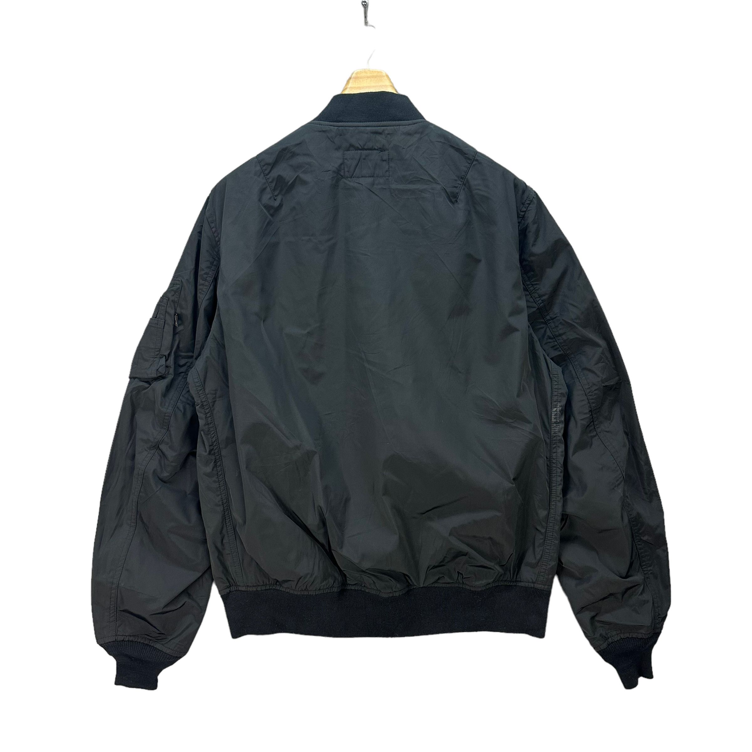 Alpha Industries Alpha Industries Black Bomber Jacket #7677-163 Size XL / US 12-14 / IT 48-50 - 13 Thumbnail
