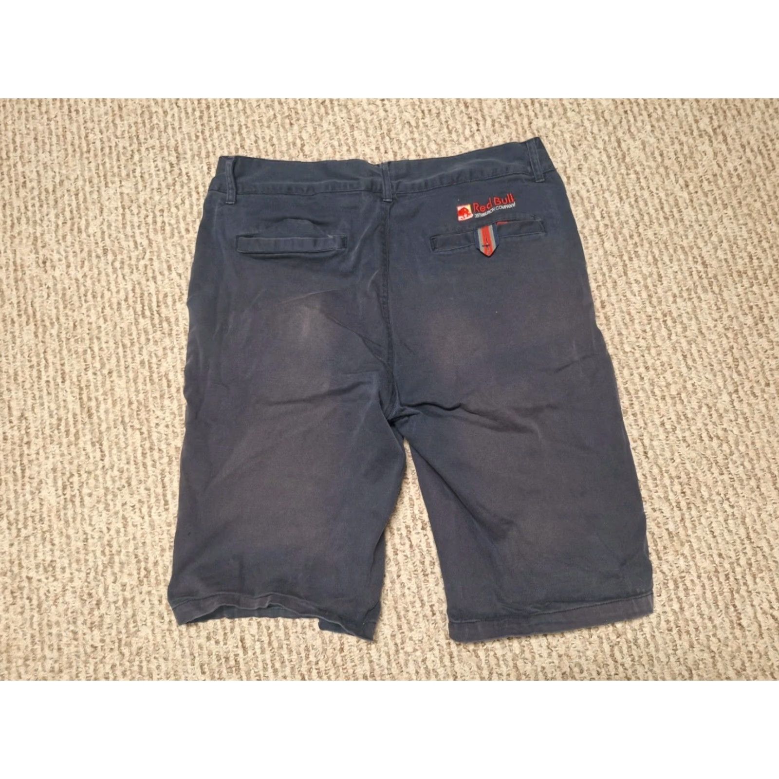 Vintage RedBull Energy Drink Embroidered Workwear Shorts Mens Size 32 Navy Size US 32 / EU 48 - 2 Thumbnail