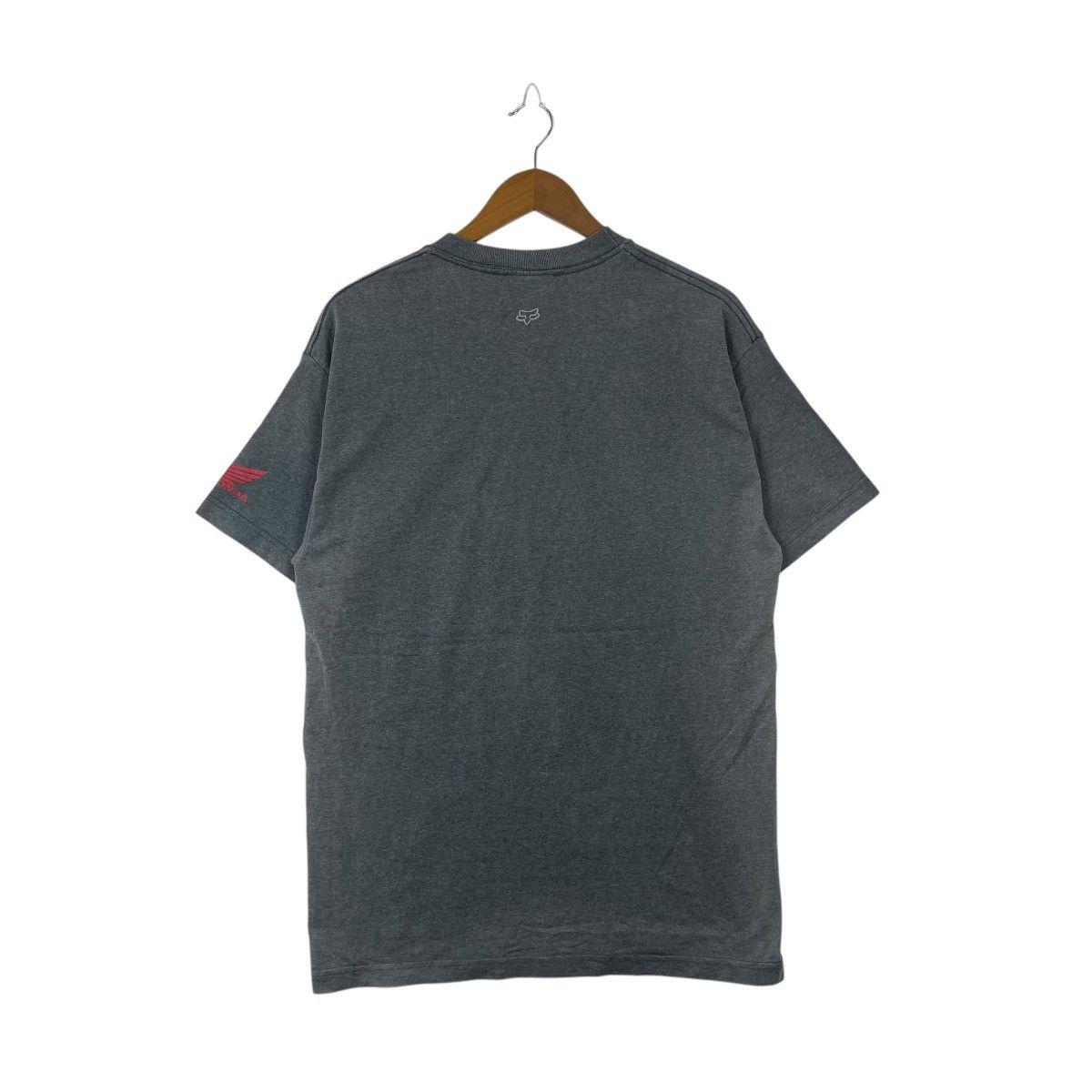 Japanese Brand Vintage Honda Fox Racing Team Tee Shirt Size US L / EU 52-54 / 3 - 4 Thumbnail