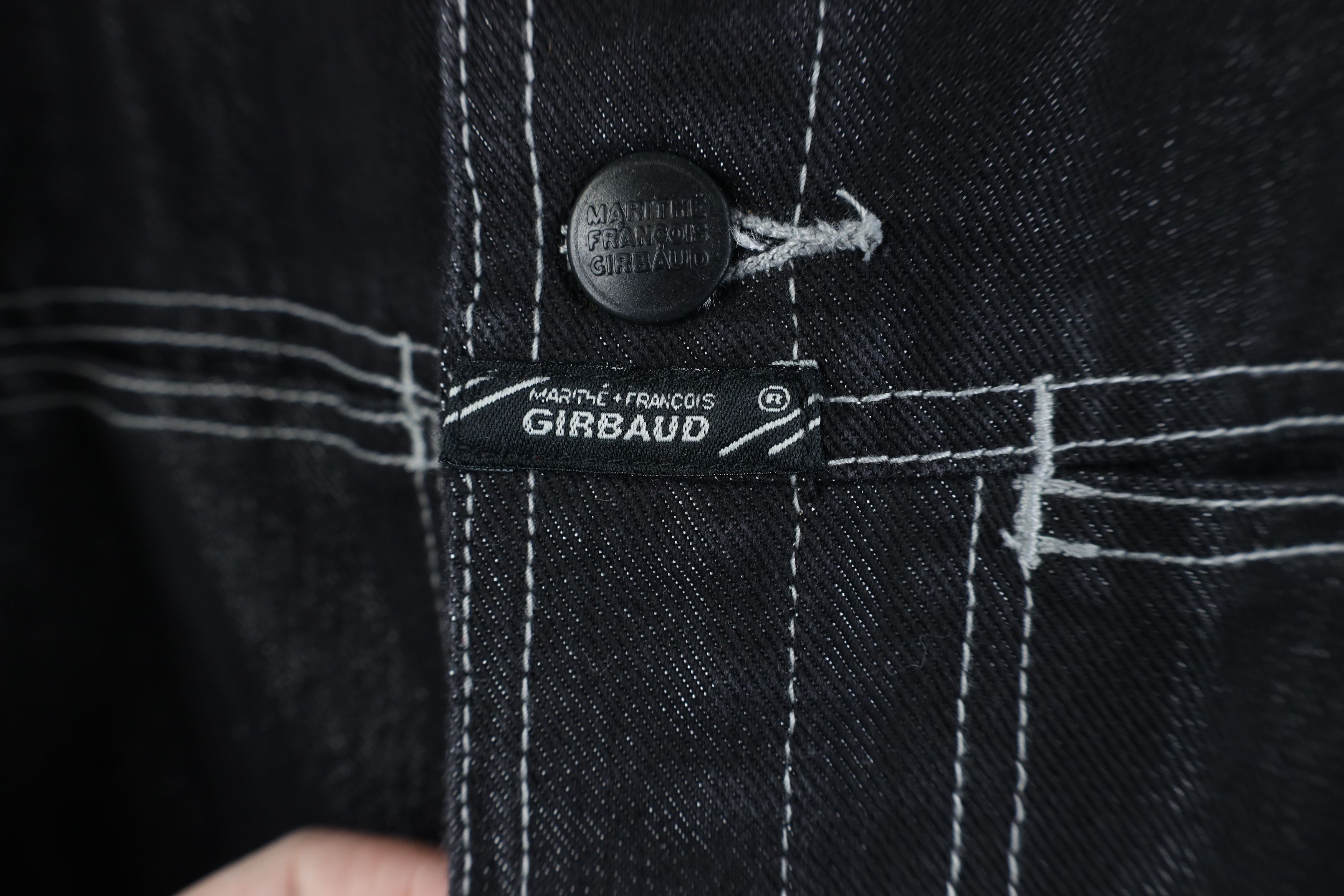 Marithe + Francois Girbaud Deadstock Vintage 90s Marithe Francois Girbaud Jacket Black Size US XL / EU 56 / 4 - 10 Thumbnail