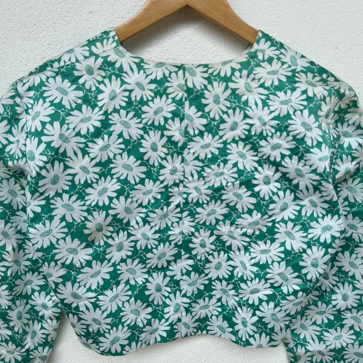 Christian Dior Monsieur Christian Dior Pret-A-Porter Floral Crop Blazer Size M / US 6-8 / IT 42-44 - 6 Thumbnail