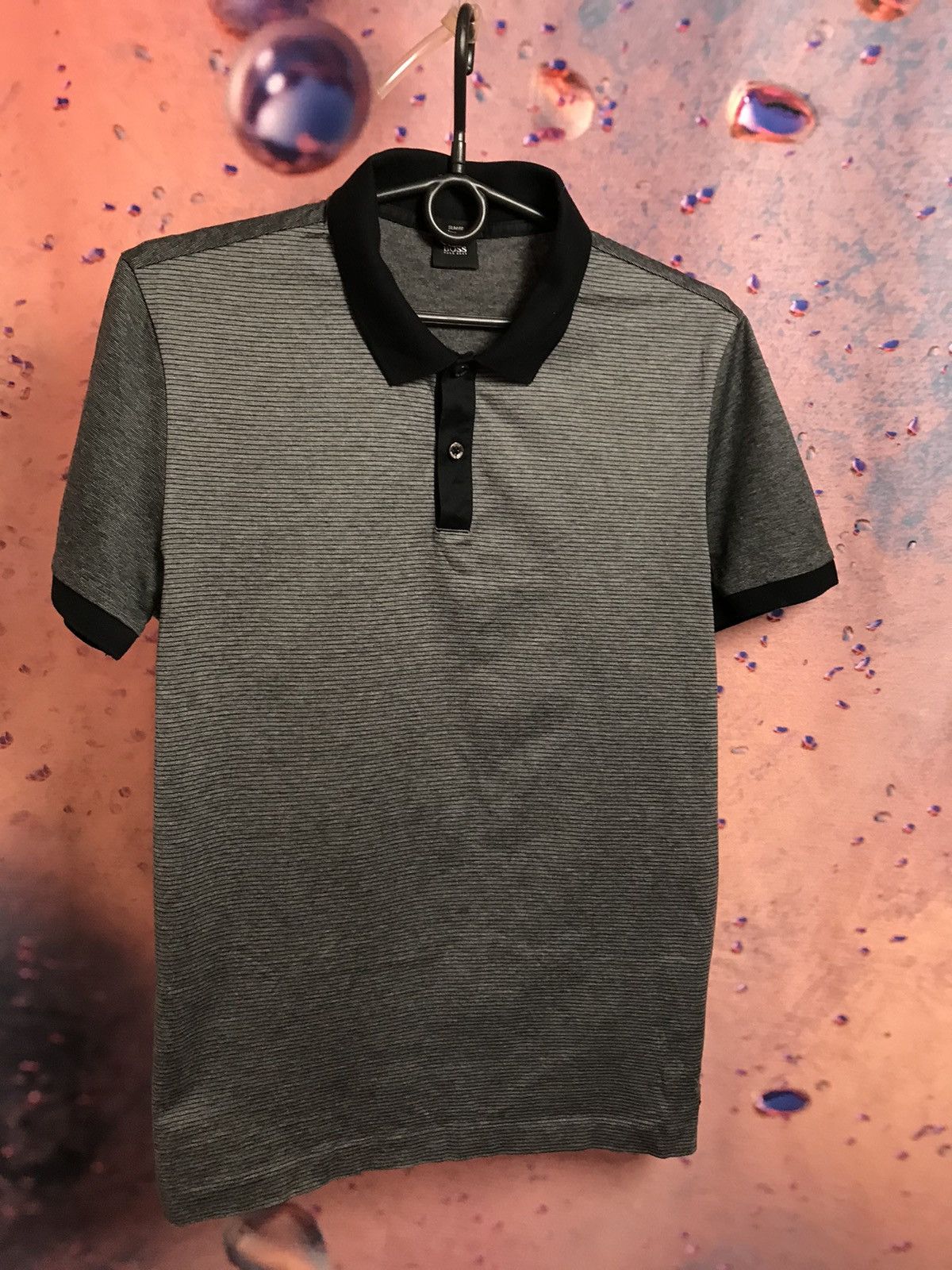 Hugo Boss Hugo Boss luxury streetwear polo tee Size US M / EU 48-50 / 2 - 2 Thumbnail