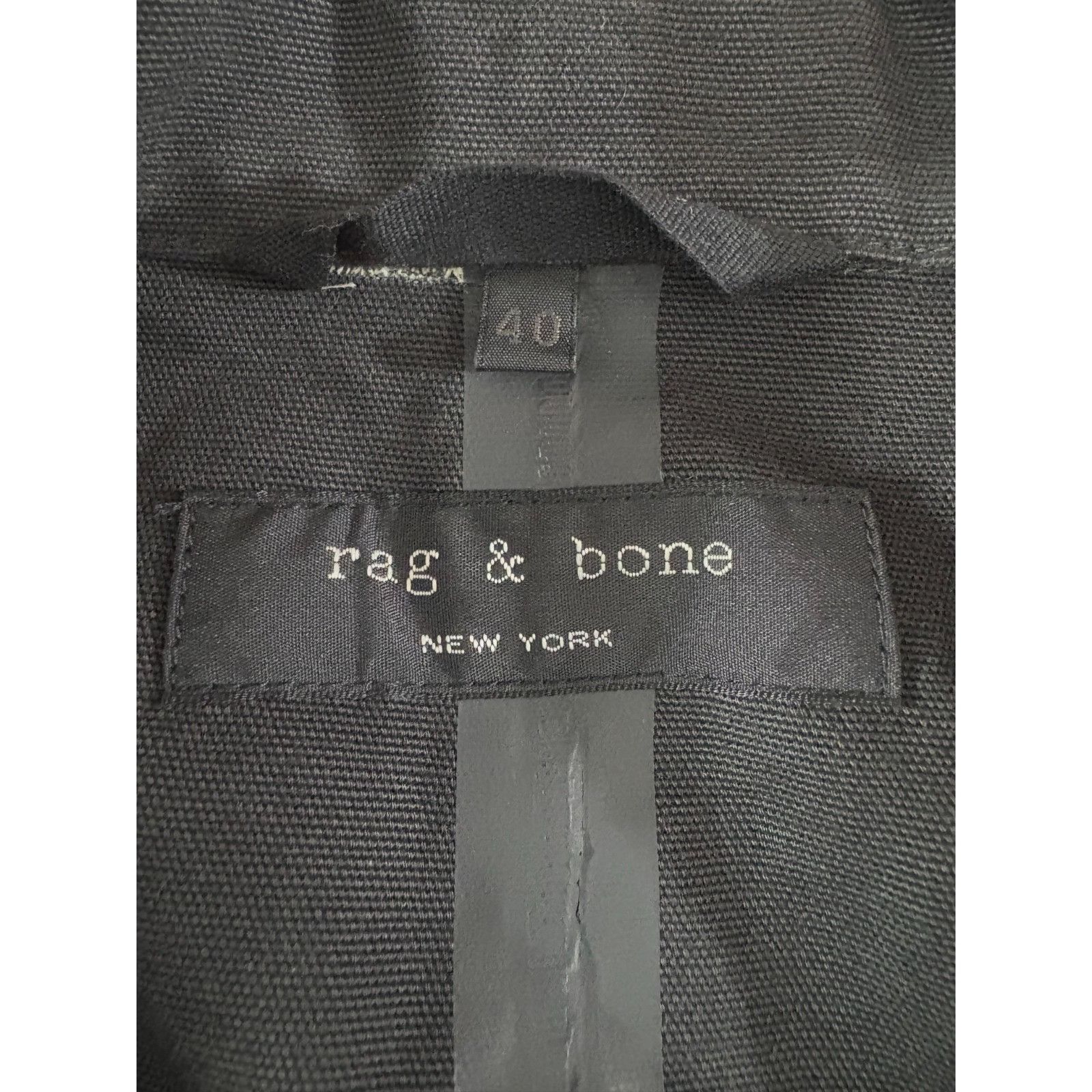 Rag & Bone Rag & Bone twill two buttons Blazer Sport Coat Sz 40 color b Size 40R - 6 Thumbnail