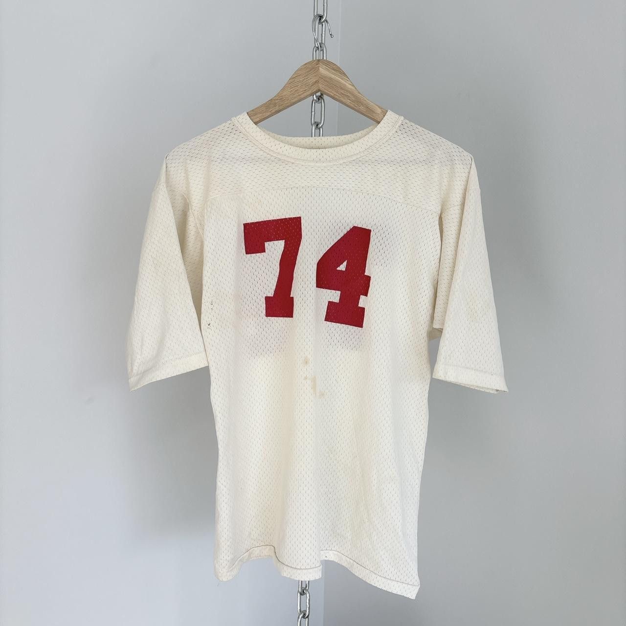 Other True Vintage 70s Football Practice Jersey NC State Size S/M Size US S / EU 44-46 / 1 - 1 Thumbnail
