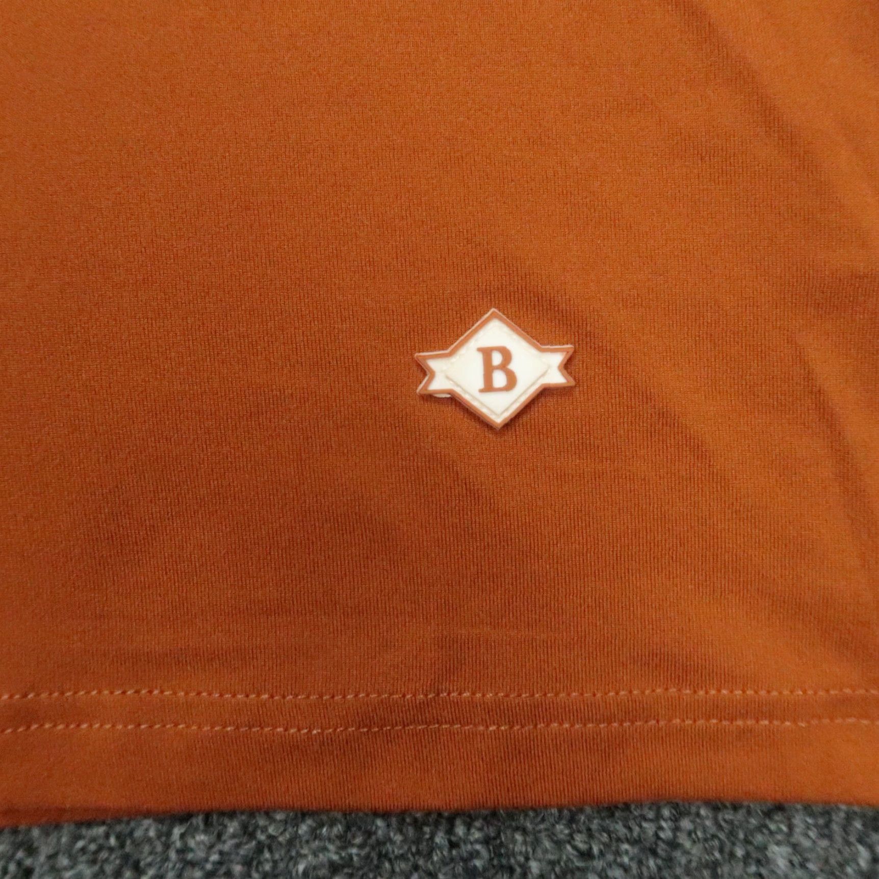 Vintage Burlebo Hoodie Men Small Orange Rust Pullover Hooded Lightweight Performance Hiking Outdoors Size US S / EU 44-46 / 1 - 4 Thumbnail