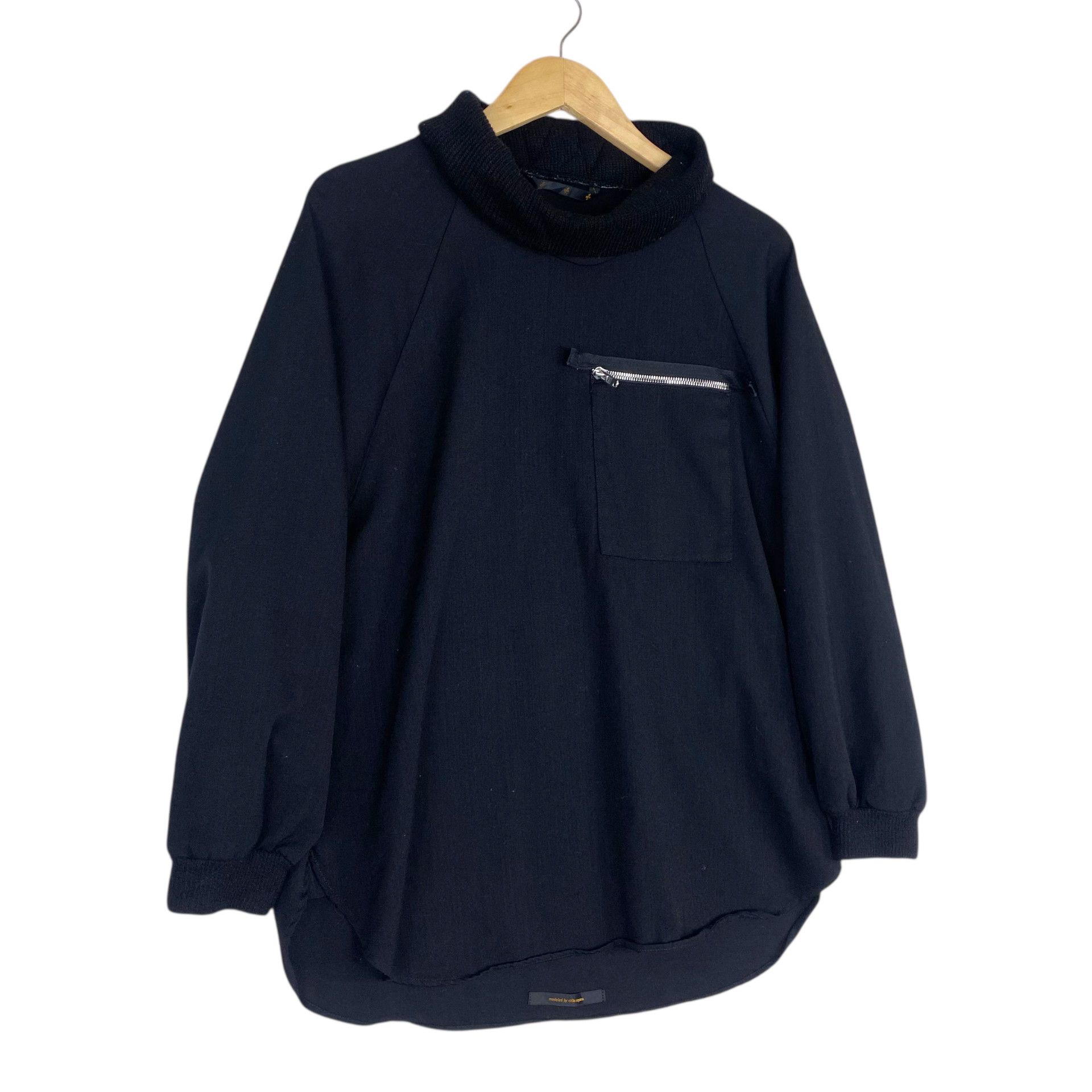Ato Matsumoto 💥ATO BY CHIKA AOYAMA HIGN NECK COTTON SWEATSHIRT Size M / US 6-8 / IT 42-44 - 3 Thumbnail