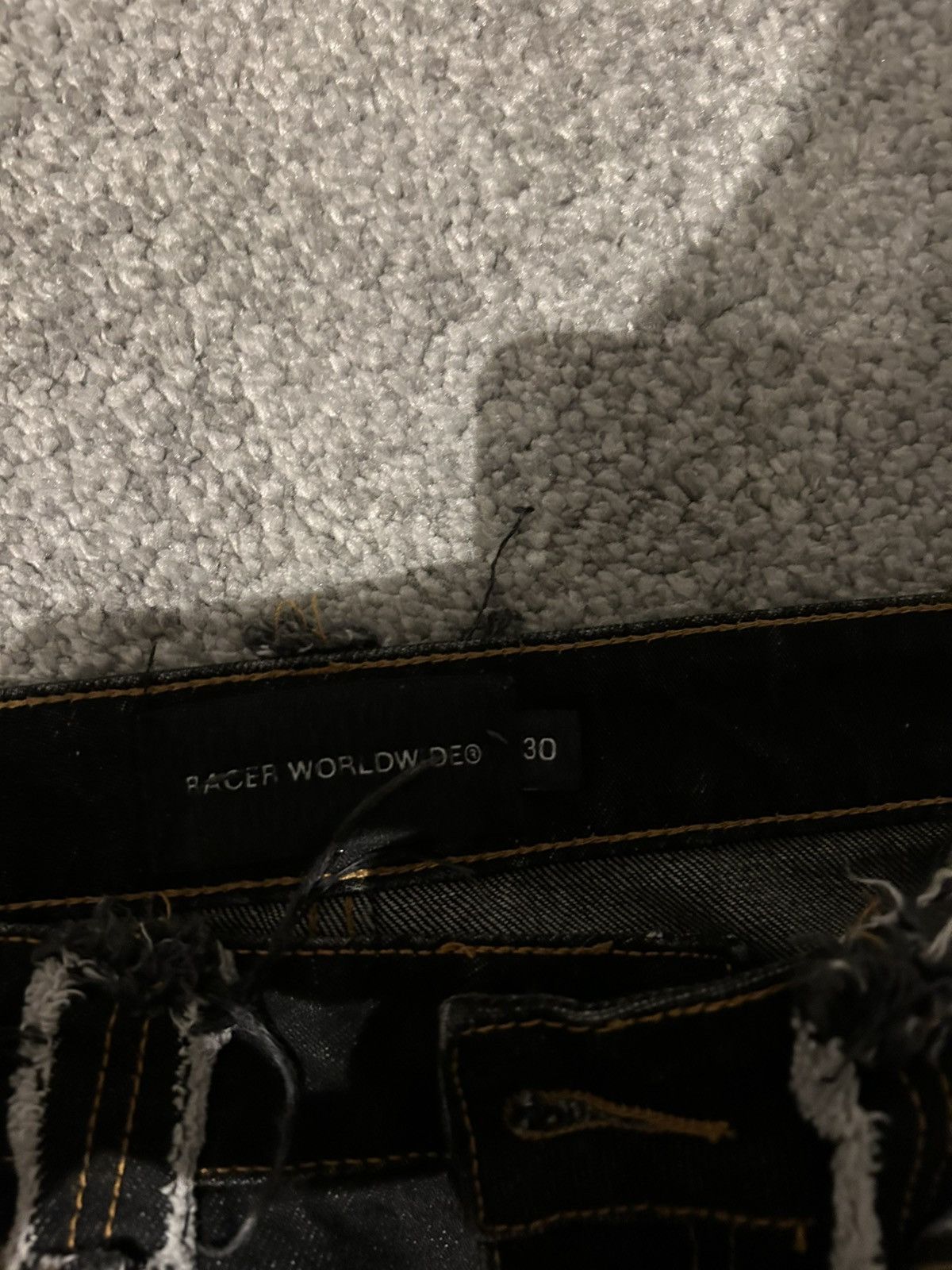 Racer Worldwide Racerworldwide distressed jeans Size US 30 / EU 46 - 3 Thumbnail