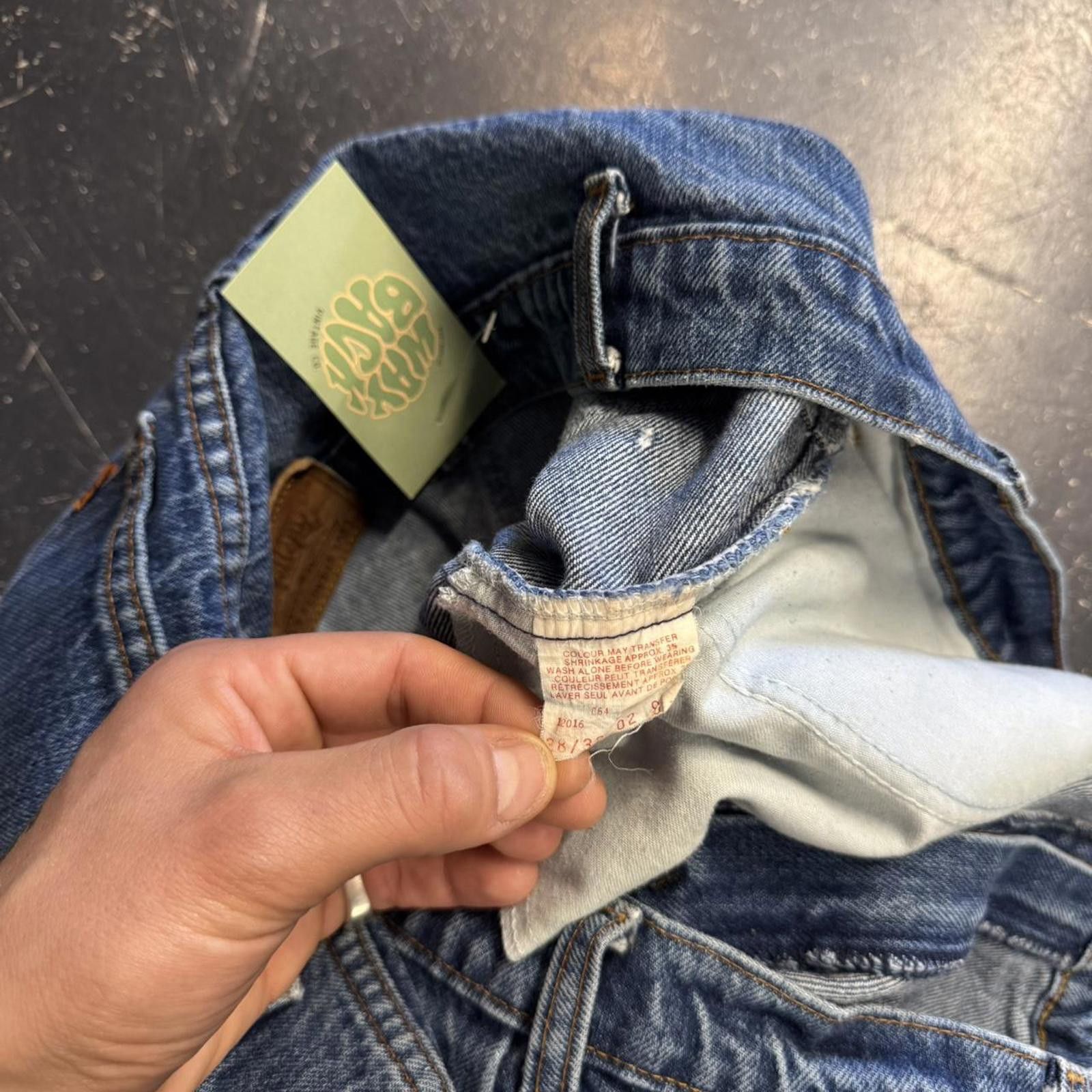 Levi's × Vintage Vintage 1980s Levi Orange Tab Jeans Size US 37 - 7 Thumbnail